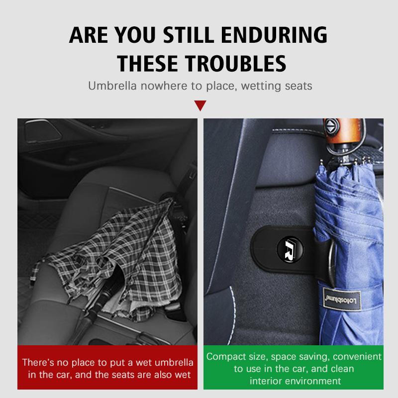 Adhesive Car Umbrella Holder PP Material Auto Storage Organizer For Volkswagen VW Golf Polo 4 5 6 Passat B5 B6 B7 CC Jetta