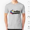 Feeling Stabby T Shirt Cotton Men Women DIY Print Feeling Stabby Stabby Unicorn Unicorns Retro Rainbow Attitude Sass Sassy