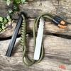 Hexagonal Magnesium Fire Starter Rod with Scraper for Outdoor and Wilderness Survival