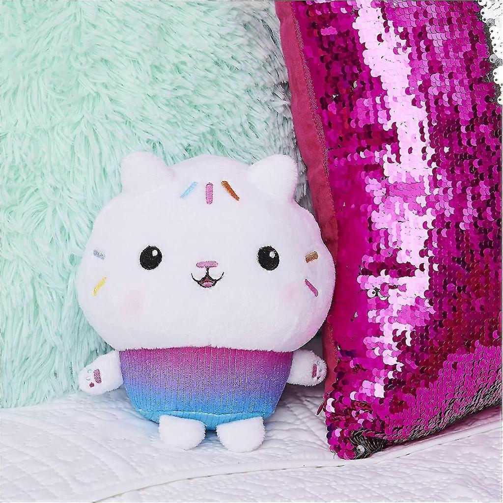 7-inch Cakey Cat Purr-ific Plush Toy, Kids Toys For Ages 3 And Up