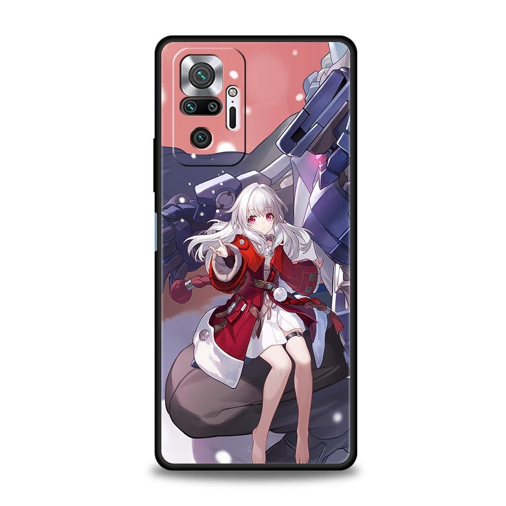 Honkai Star Rail Blade Jing Yuan Phone Case For Xiaomi Redmi Note 12 5G 11 10 Pro Plus 9S 9 8 7 9T 8T 10C 9C 9A K50 Gaming Cover