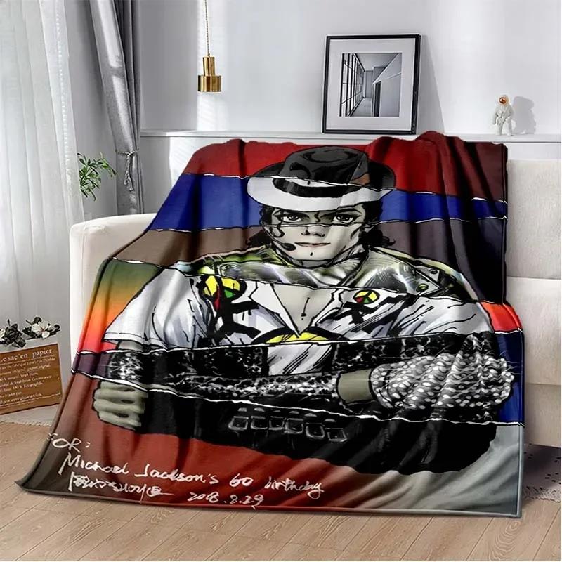 Coperta con motivo di Michael Jackson Leggera per Soggiorno Camera da Letto Cameretta Regalo di Natale