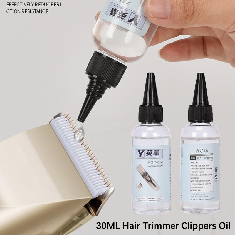 30 ml Olejové zastřihovače vlasů Zastřihovače Olejové Holicí strojky na vousy Lubrikant Barber Olej na zastřihovačky Snižuje tření Olej na zastřihování vlasů bez zápachu
