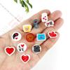 Multipurpose Creativity Jewelry Making with Stylish Heart Earring Mould Home Accessory Portable for Enthusiasts