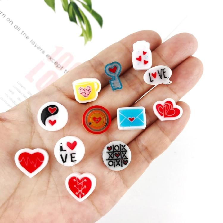 Multipurpose Creativity Jewelry Making with Stylish Heart Earring Mould Home Accessory Portable for Enthusiasts