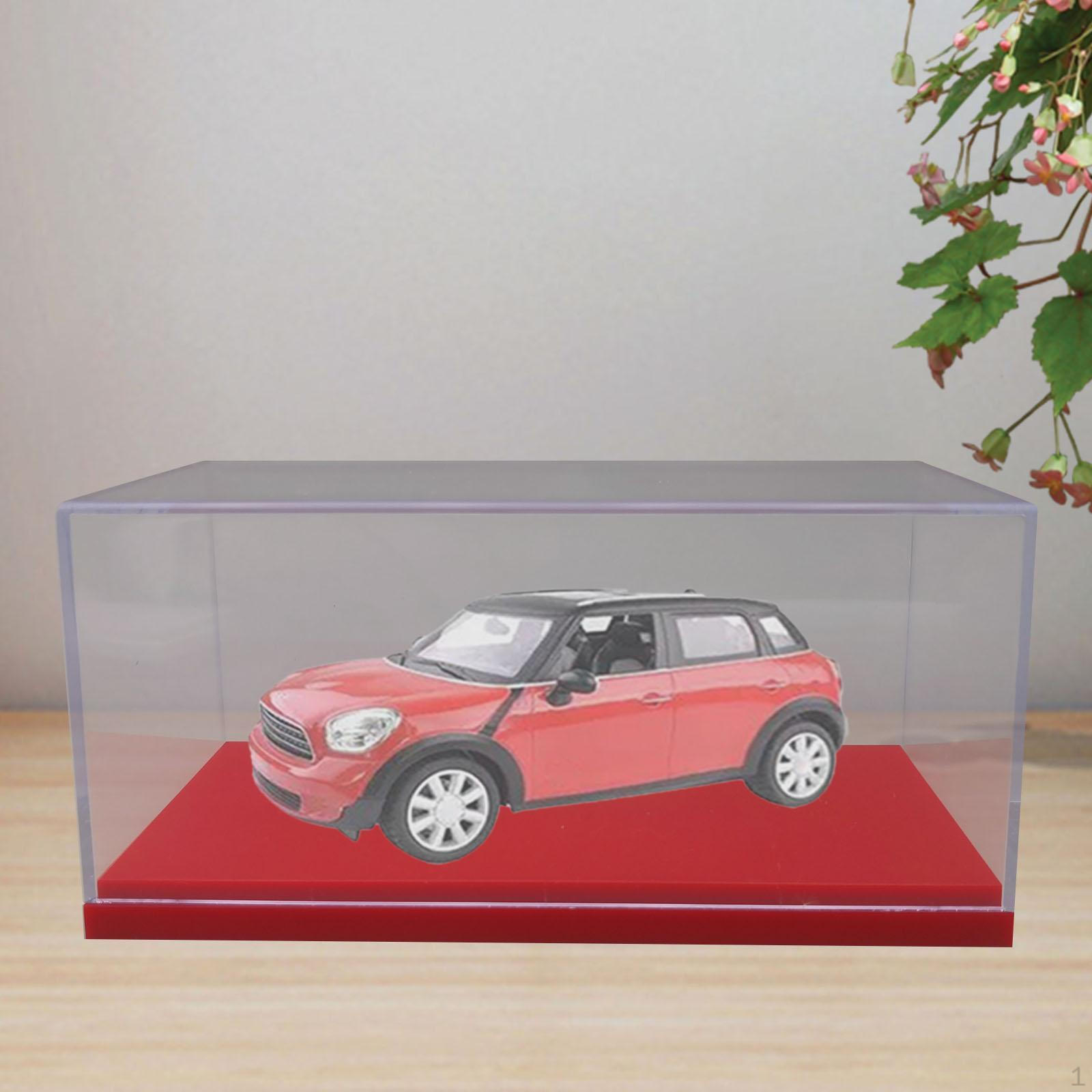 

1:64 литые игрушечные машинки витрина акриловая прозрачная витрина стенд для фигурок красный