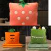Car Cartoon Multifunction Pillow Blanket & Hand Warmer Combo.