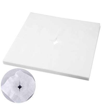 100pcs Disposable Face Hole Cover Non-woven Fabric Salon Pillow Towel  Massage Table