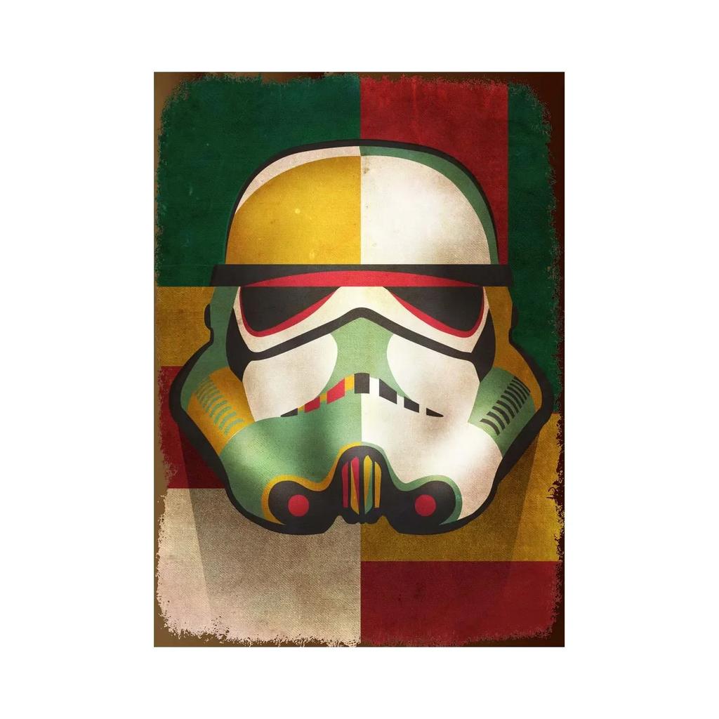 Miniso Classic Movie Metal Tin Sign Comics Posters and Prints Wall Art Picture for Living Room Home Decor