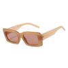 Wind Candy Color Square Sunglasses with the Same Casual Versatile Anti-ultraviolet Sunglasses