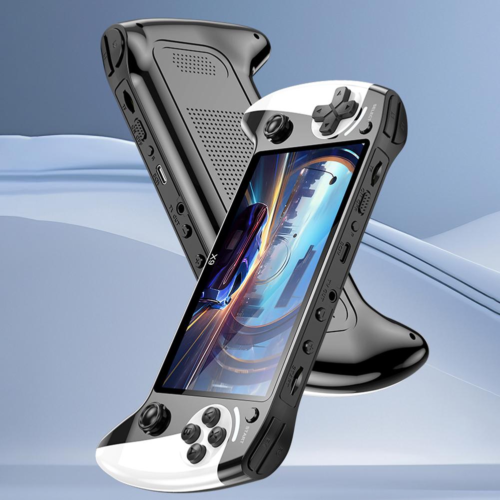 X9 Retro Handheld Game Console 5.5-Inch HD IPS Screen 20000+ Games Type-C Charging 1500mAh Video Game Player for Kids Adults