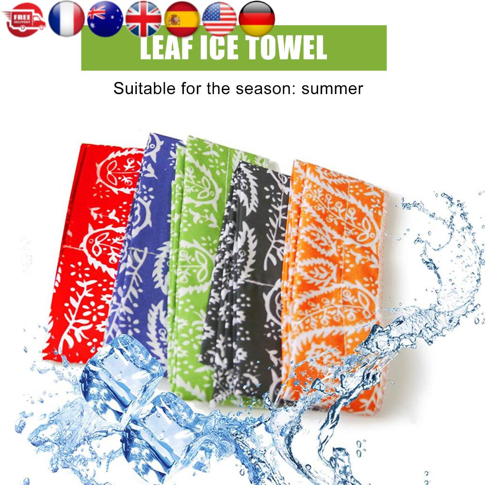 

5 Pcs Cooling Bandana Scarf Cool Scarf Neck Wrap Instant Cooling Reusable Ice Scarf for Camping Running Golf Gym Beach Travel spain