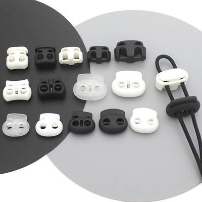 Elastischer Kordelzug für Kinder mit Doppelloch-Schweinenasenschnalle für Jacken, Schuhe und Hüte