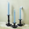 Vintage Metal Candlestick Holder With Handle Anti-slip Candle Holder Desktop Candlestick Adornment
