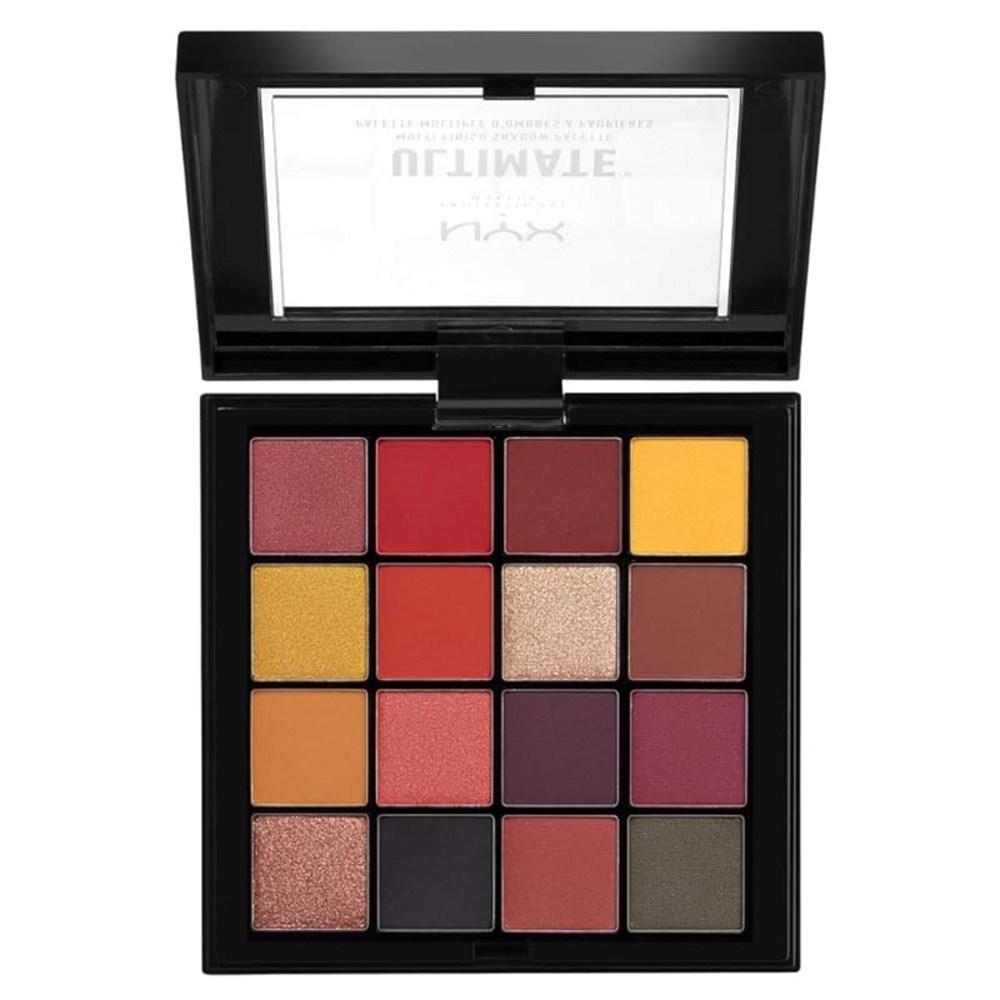 NYX Professional Make up UT Shadow Palette Lidschatten 09 Color Phoenix Body, 1 Stück