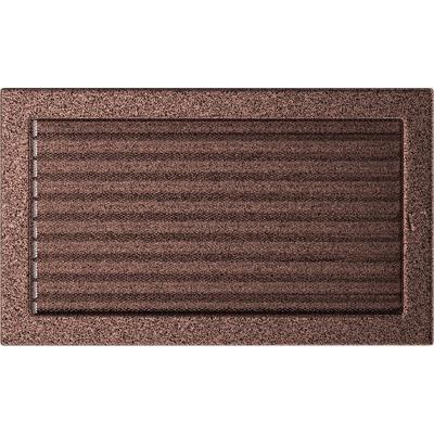 Vent Cover 22x37 Copper with Blinds