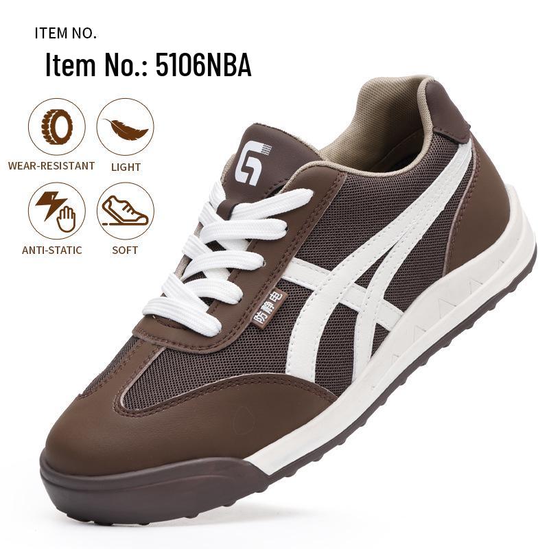 Anti-Static Fleece-Lined Safety Shoes - High-Top, Wear-Resistant, Dust-Free for Winter