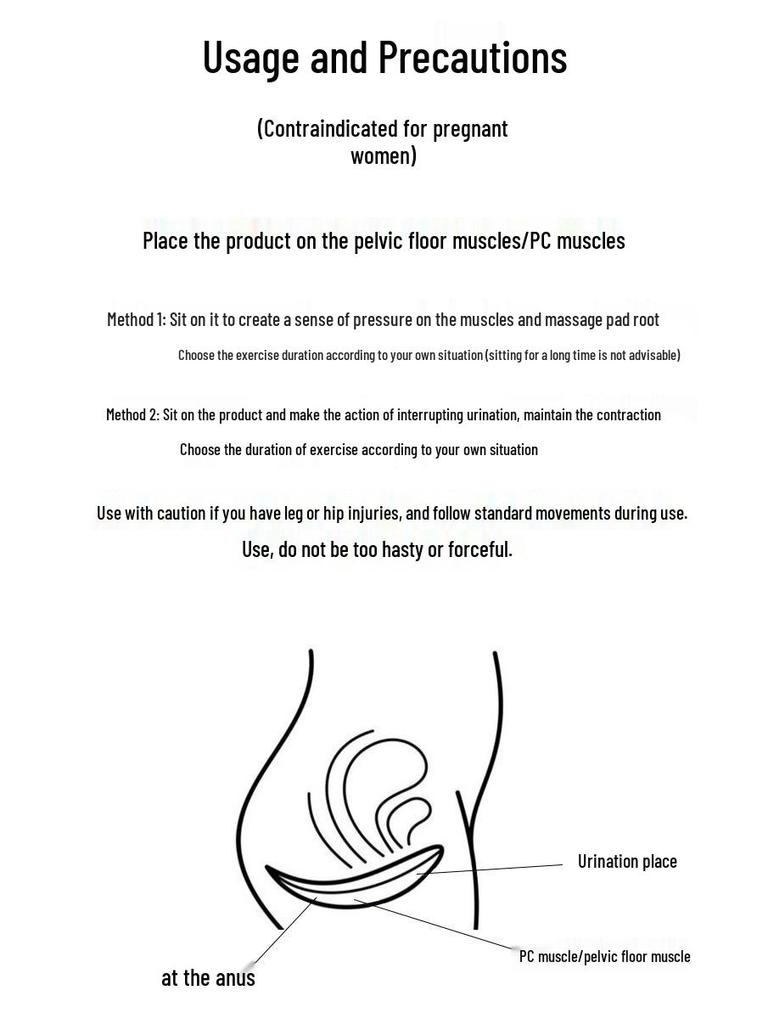 Mužský trenér pánevního dna pro Kegelovy cviky