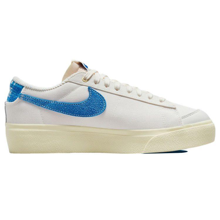 Nike Blazer Low Platform Sail Game Royal Women's DO2371-133