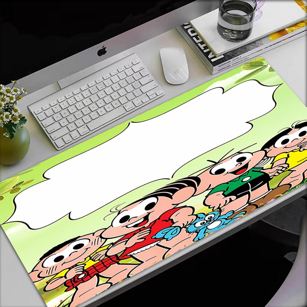 Turma da Mônica Theme Mouse Pad, Non Slip Rubber Base, Multifunctional Office & Home Decor, Perfect for Workspace Personalization.