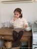 Children's Bunny Ear Lambswool Jacket - 2025 New Korean Style Warm Autumn Winter Coat for Baby Girls