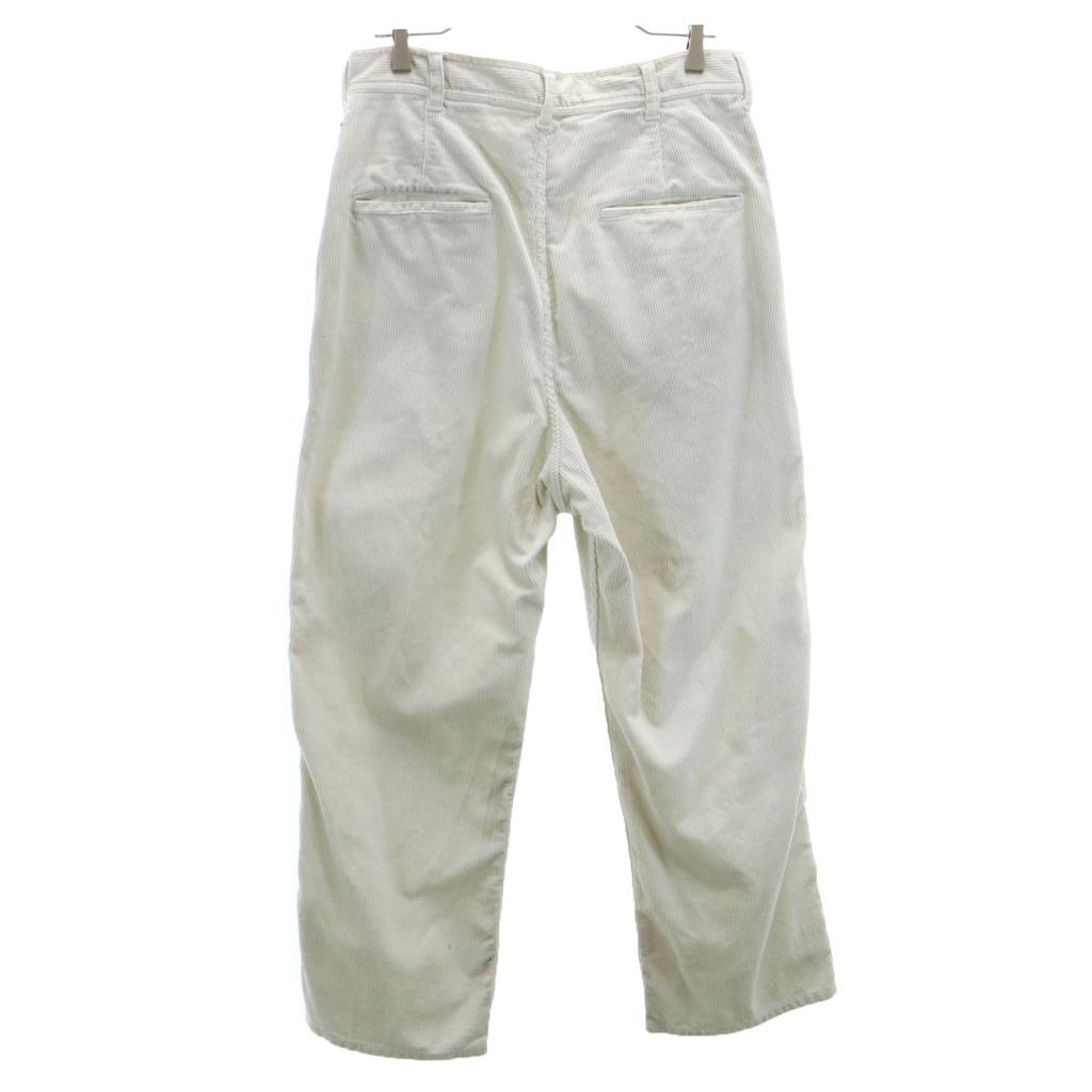 unused minami Anderson Corduroy pants M Ivory Men's Used