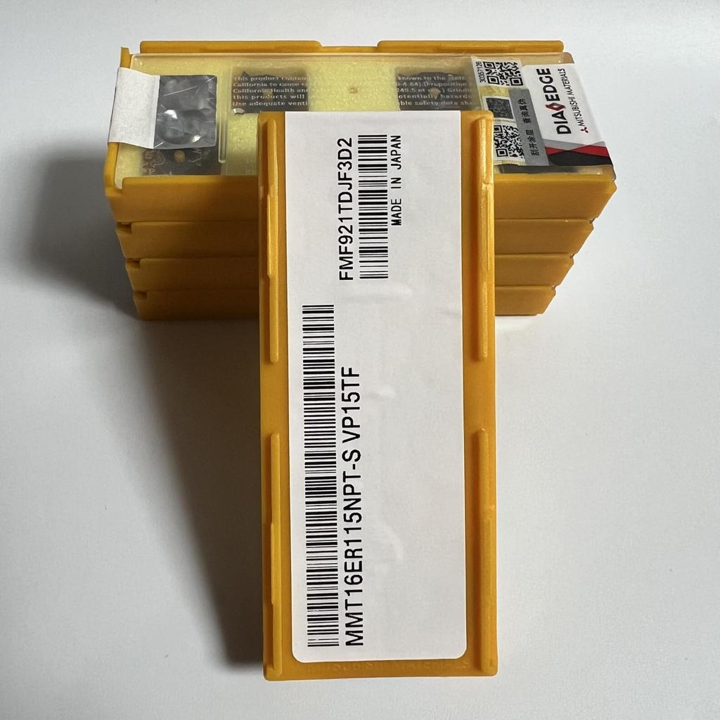 MITSUBISHI / MMT16ER115NPT-S VP15TF / Carbide CNC Blade 10 Pcs