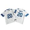 Mens American Football Jersey With Embroidered Number 14 Lion Team Design Cotton Blend Unisex Sportswear Training Game
