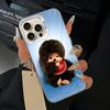 Cute M-monch-hichis Phone Case For IPhone 17 Air 16 15 14 13 12 11 Pro Max White  Sliver  Hard Cover