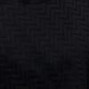 Emporio Armani Herringbone Pattern Knit Pullover Sweater Men Sweater Black 3K1MX9-1MZSZ-920