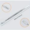 1pc Stainless Steel Spatula Professional Mirror Lady Mixing Tool for Nail Eye Shadow Eyelash Pigment Blending Foundation