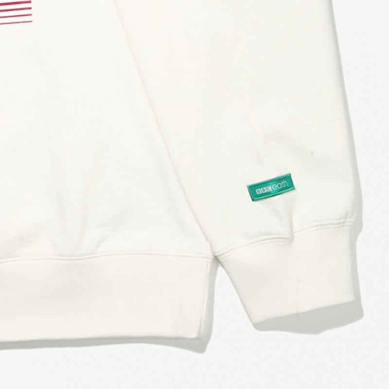 BBC EARTH Planet Sweatshirt Weiß