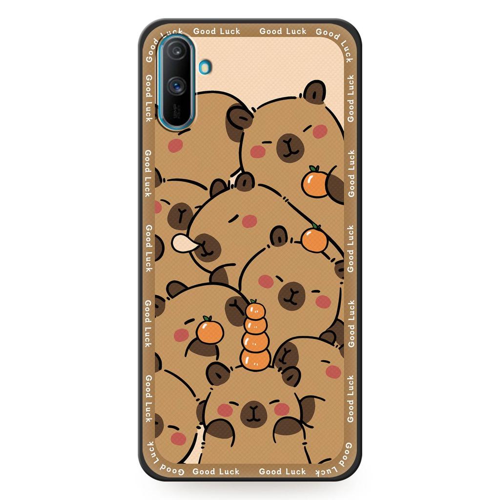 Anti-knock Graffiti Phone Case For OPPO Realme C3/C3i/Narz N10A Silicone Soft case Waterproof Cute Back Cover Shockproof