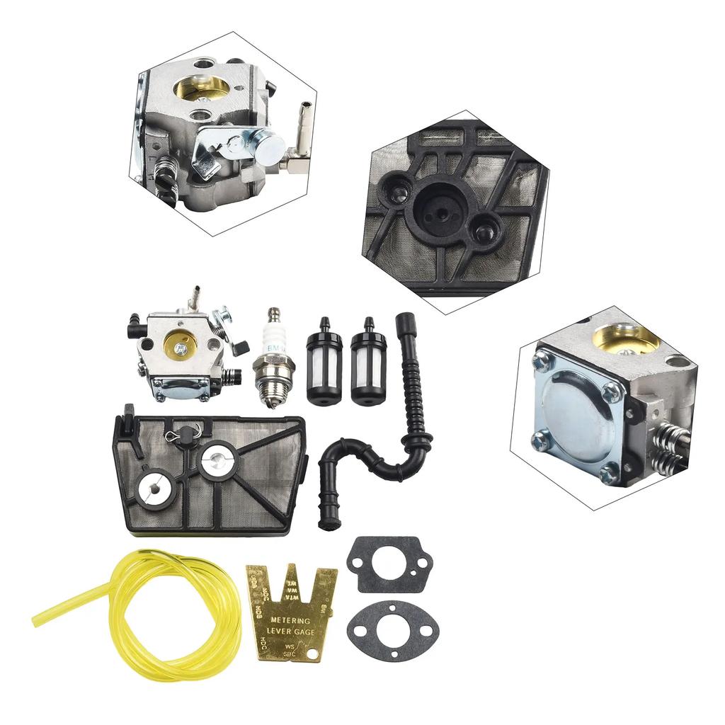 Carburetor Kit For Stihl 028 028AV 028 Super Wood Chainsaw Replacement For #WT-16B #HU-40 Power Tool Parts Accessories