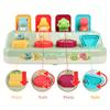 Interactive Pop-Up Animals Toy with Dinosaur Surprise, Cause and Effect Game for Color Sorting, Christmas Birthday Gift