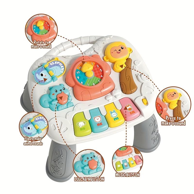 Baby Multifunctional Game Table, Animal Sound Learning Piano Keys, Cognitive Development Toy, Parent Interaction Must-have
