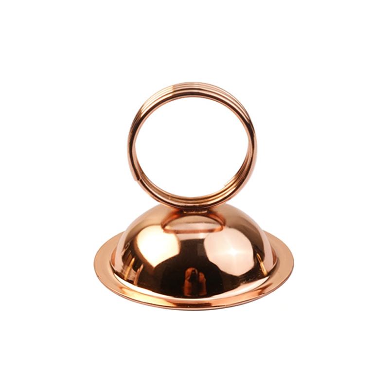 1Pcs Table Number Holders 5.5*5cm Hemispherical Tower Shaped Card Clips for Christmas Thanksgiving Dinner Decor
