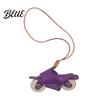 Eye-catching Bag Ornament Motorcycle Pendant Faux Leather Mini Backpack Charm
