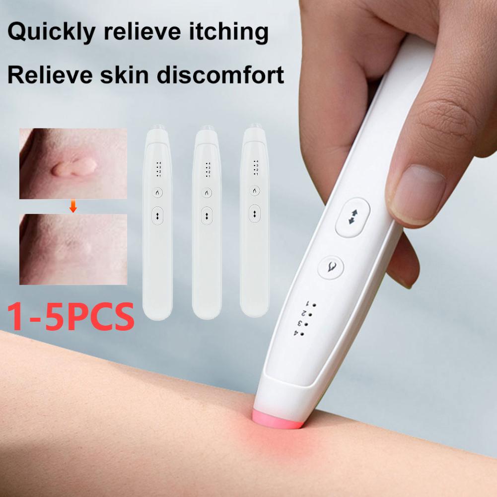 For Itching Bite Insect Mosquito Portable Pen Relieve Adult Children Anti-itch Physical Itch Stick Stop Antipruritic Pen 1-5PCS