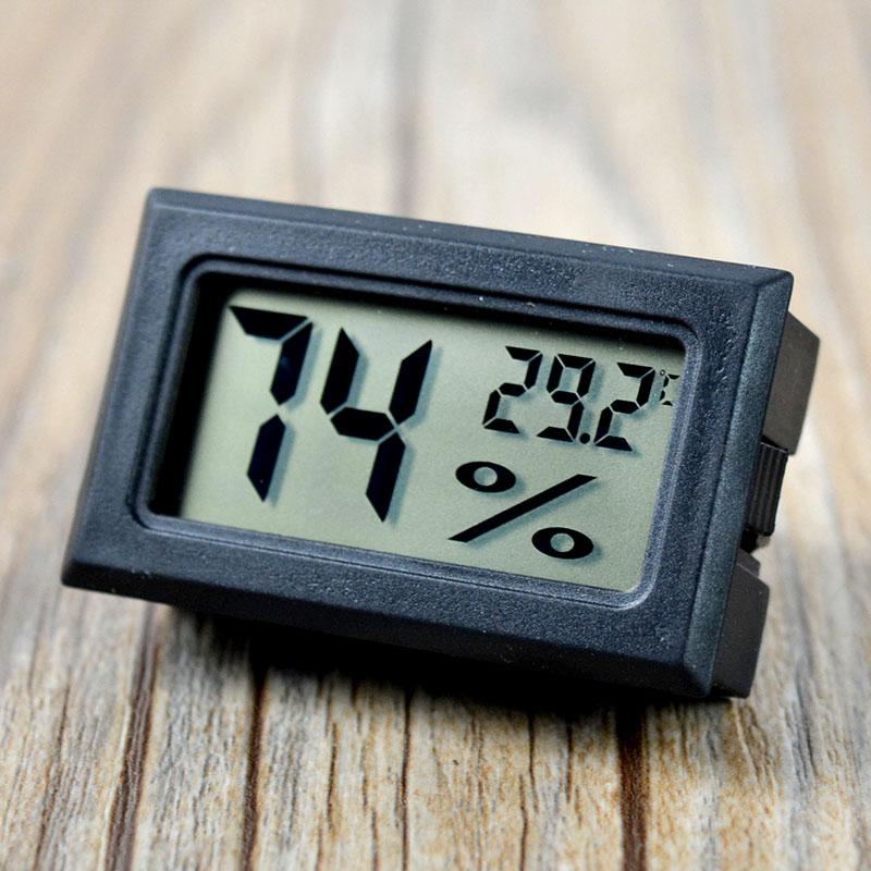 

Мини Цифровой ЖК-дисплей Комнатный Измеритель Температуры и Влажности Термометр Гигрометр