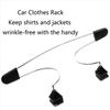 1 Pièce Cintre Appui-Tête de Siège de Voiture Universel Métal Cintre pour Véhicule Cintre Vêtements Veste Costumes Chemises Holer Cintre Voiture