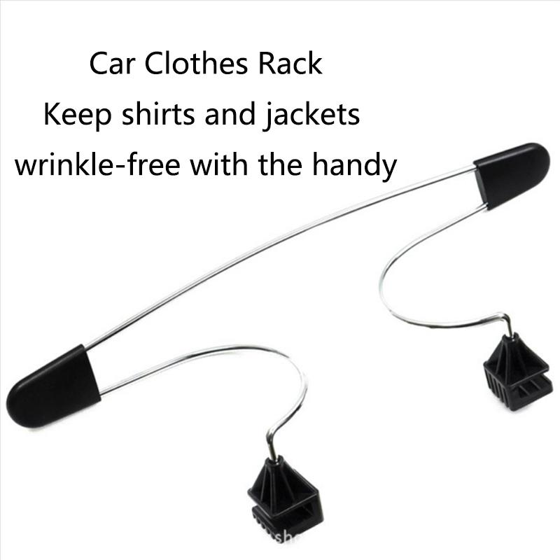 1 Pièce Cintre Appui-Tête de Siège de Voiture Universel Métal Cintre pour Véhicule Cintre Vêtements Veste Costumes Chemises Holer Cintre Voiture