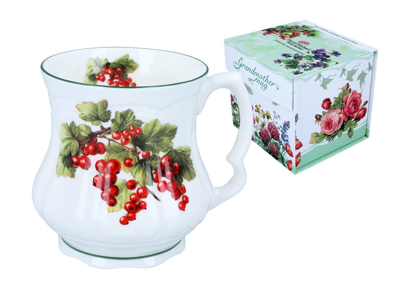 Kubek Babuni Porzeczki Ceramiczny 300Ml Zdobiony Wzór Carmani Prezent