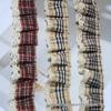 3cm Plissierte Karo-Spitzenmanschette Saum Puppenkleidung, Haaraccessoires, Kartenhalter, Abzeichen DIY-Material