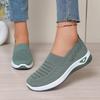 Women'S Shoes  Fly Weave Women'S Soft-Soled Comfortable Work Shoes Casual Sneaker With Breathable Mesh Openings
