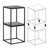 Furinno Moretti Modern Lifestyle Stacking Shelf, French Oak Gray, 1 Tier [Officially Imported from Japan]