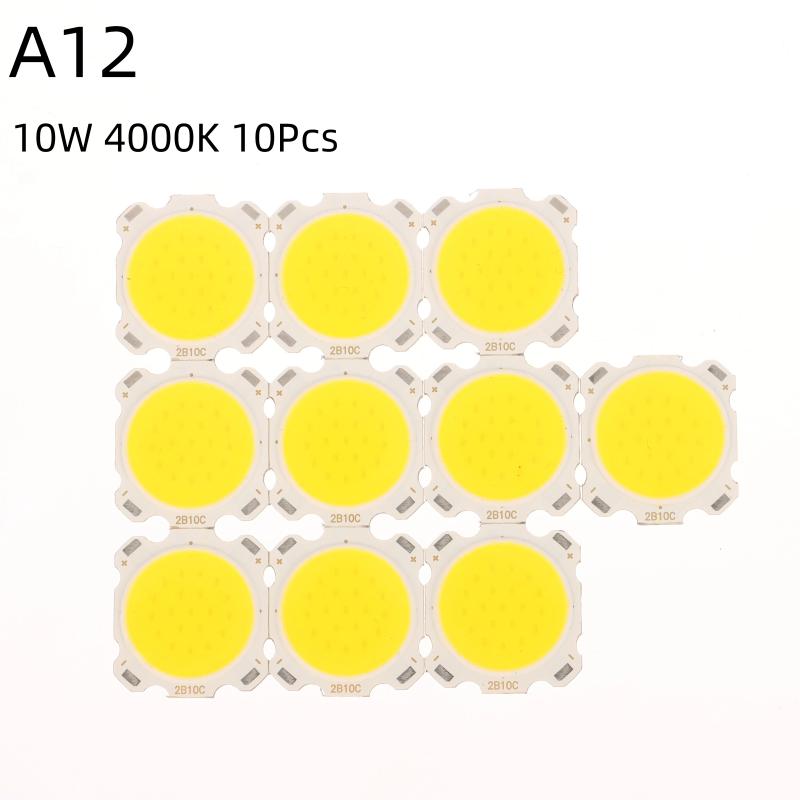 10ks LED čipů 3W 5W 7W 10W LED zdrojový čip Vysoce výkonná LED COB Boční žárovka Světlo Lampa Reflektor Stropní svítidlo Světla