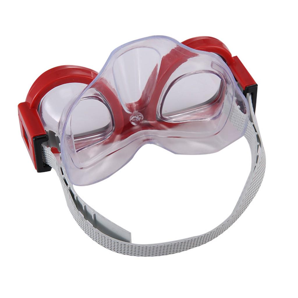 Swimming Electroplating Large Frame Anti-fog Silicone Swimming Goggles HD