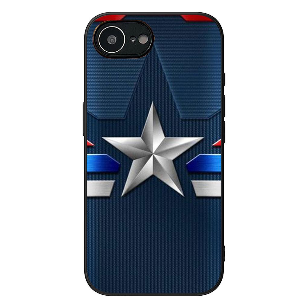 

Captain America Marvel Shield Casing Phone Cover for Xiaomi Redmi Note 12 11 10 Pro 10A 10C 12C 14C A4 Note12 5G Soft Case Redmi A4