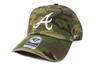 47 Brand Cap Camo 47 CLEAN UP MLB Braves
